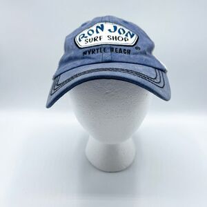 Ron Jon Surf Shop chambray blue adjustable ball cap hat - OSFM